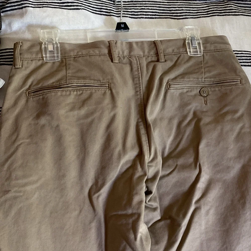J. Crew 770 Men’s Tan Chinos Fleece Lined - Picture 3 of 6